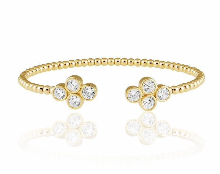 Oriana Flower Cuff - Jaffi's