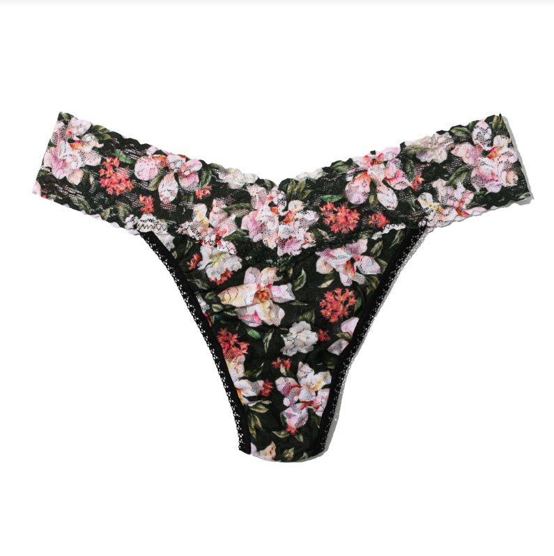 Original Rise Thong - Dark Room Blooms - Jaffi's