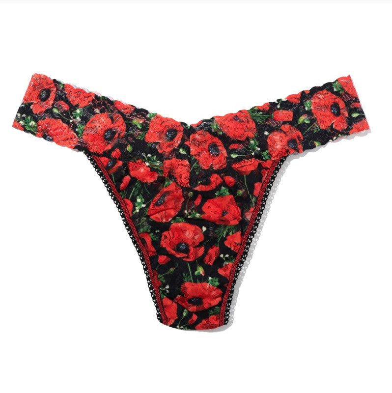 Original Rise Thong - Poppy Holiday - Jaffi's