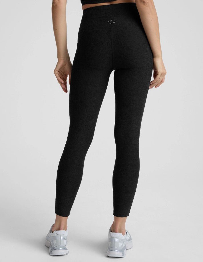 Out of Pocket High Waist Midi Legging - Darkest Night - Jaffi&