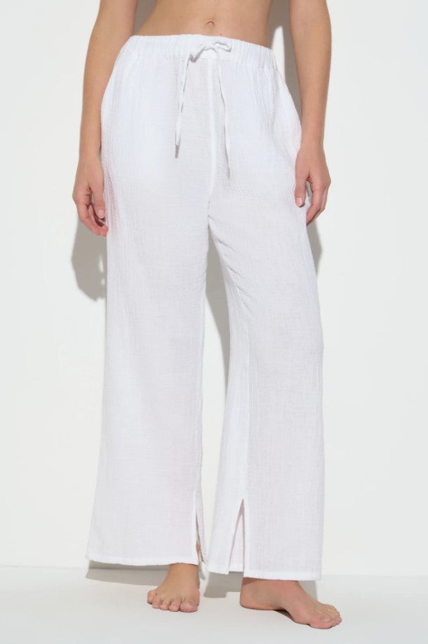 Inner Gaze Page Pant - White