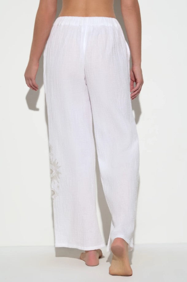 Inner Gaze Page Pant - White