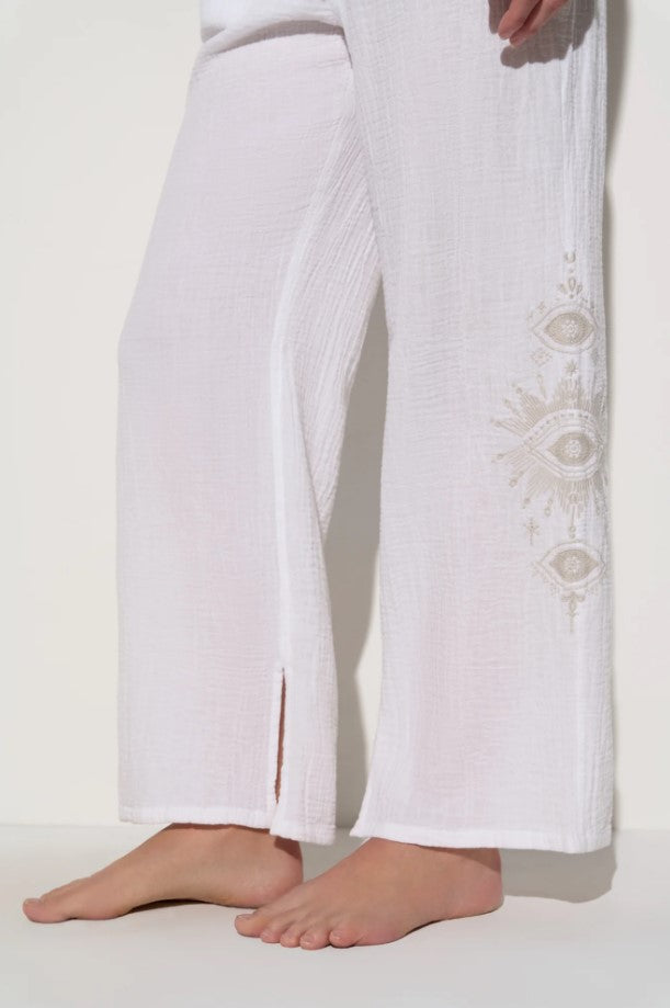 Inner Gaze Page Pant - White