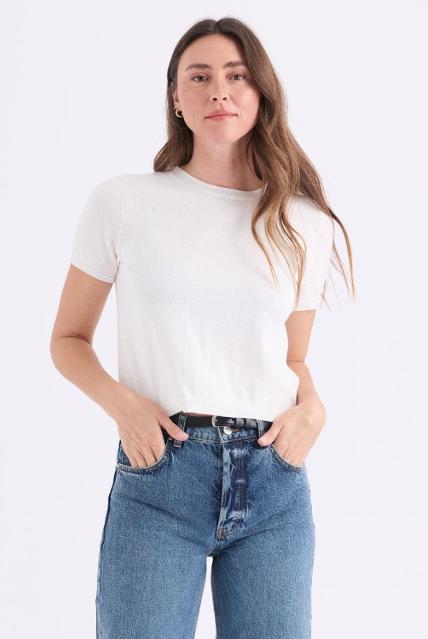 Palmer Tee - Chalk