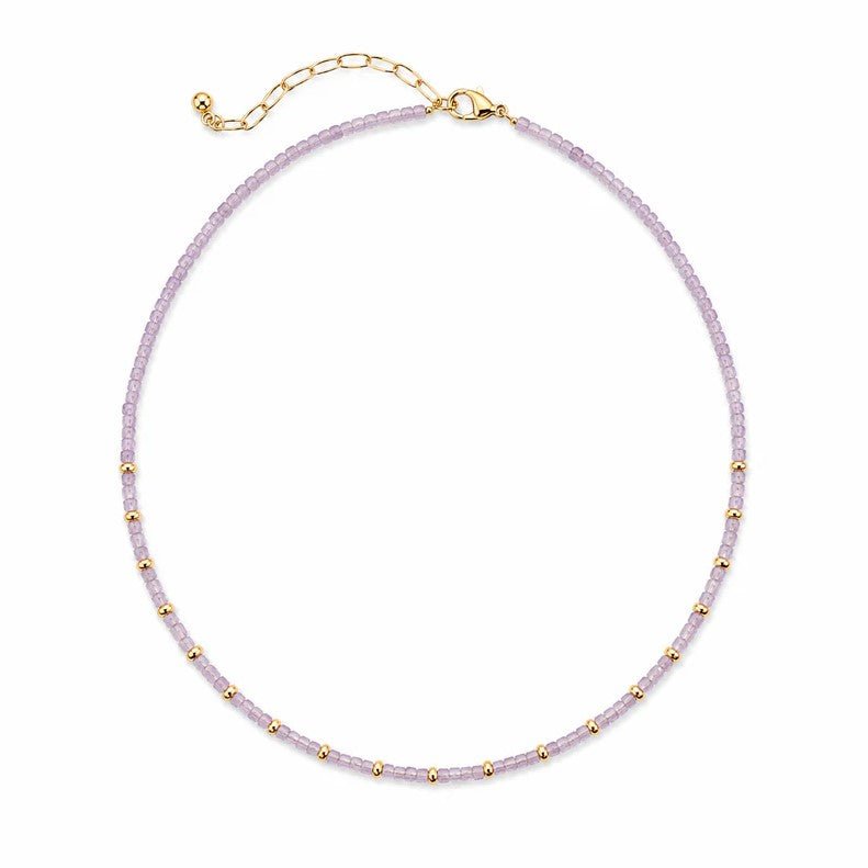 Paloma Quartz Beaded Necklace - Jaffi's