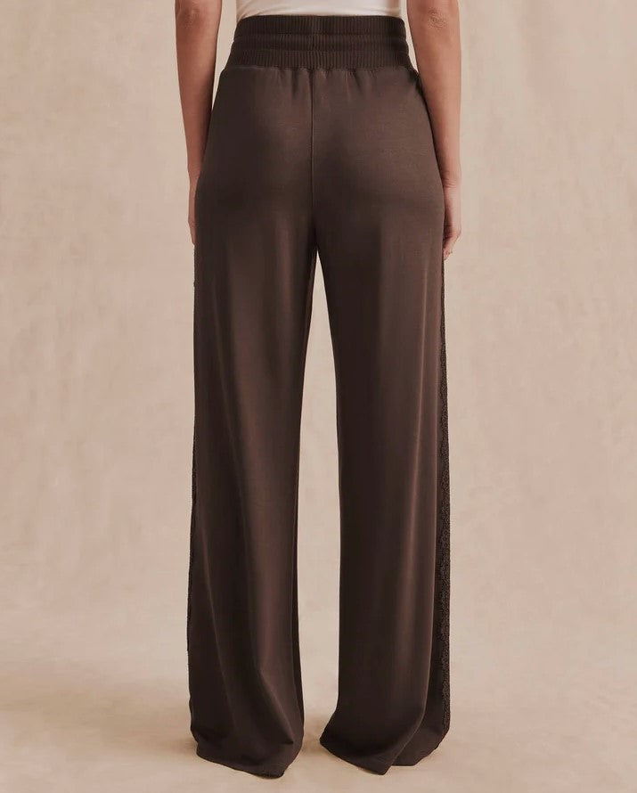 Supersoft Lace Trim Pant - Java