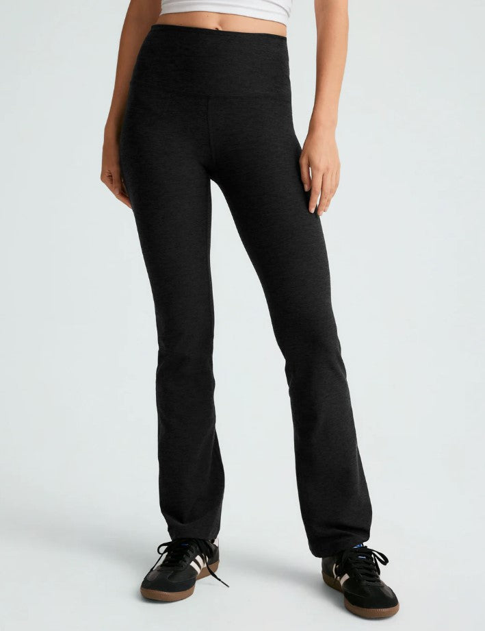 Spacedye High Waist Practice Bootcut Pant - Darkest Night