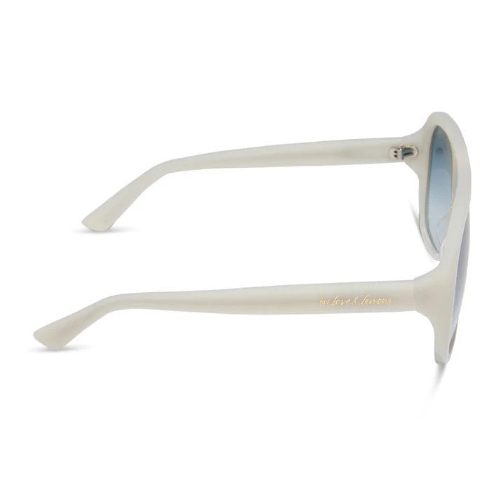 Pauline Sunglasses - Meringue + Blue Gradient - Jaffi&