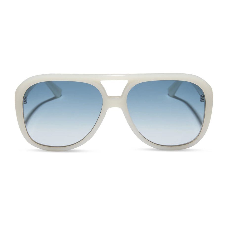 Pauline Sunglasses - Meringue + Blue Gradient - Jaffi's