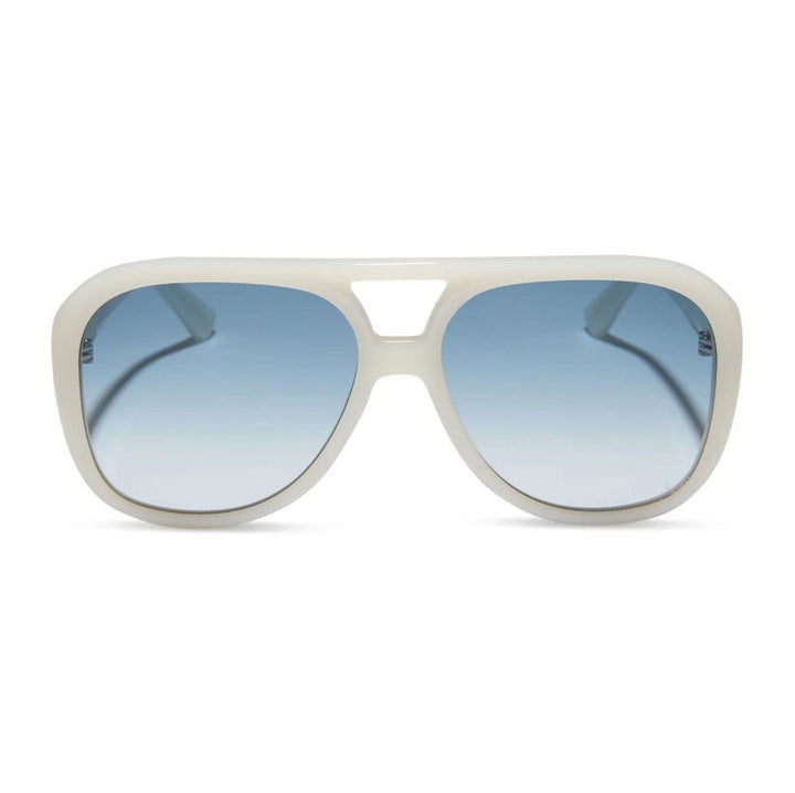 Pauline Sunglasses - Meringue + Blue Gradient - Jaffi&