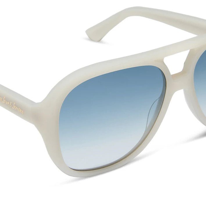 Pauline Sunglasses - Meringue + Blue Gradient - Jaffi&