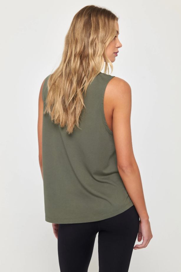 Peace Jade Muscle Tank