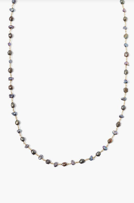 Santa Fe Peacock Pearl Necklace