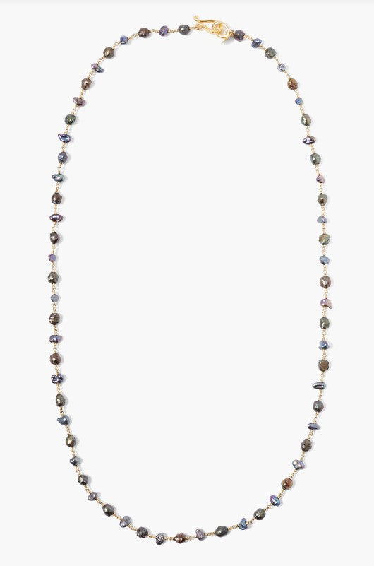 Santa Fe Peacock Pearl Necklace