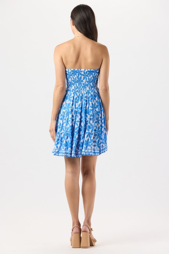 Perth Mini Dress - Ocean Stars Sky - Jaffi&