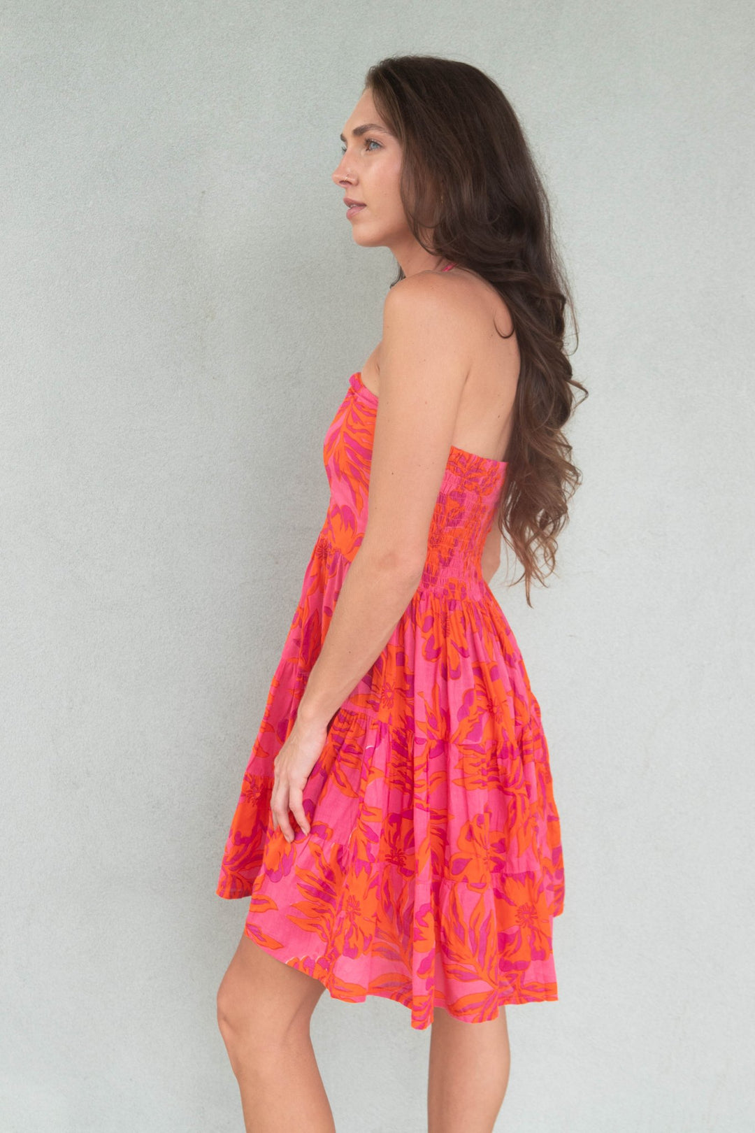 Perth Mini Dress - Seychelles Pink - Jaffi's
