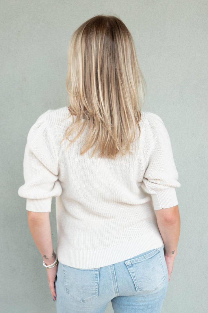 Phoebe Sweater - Cream - Jaffi&