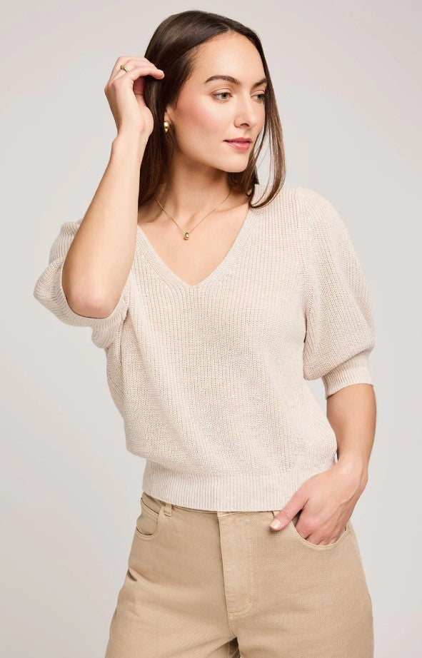 Phoebe Sweater - Heather Oatmeal