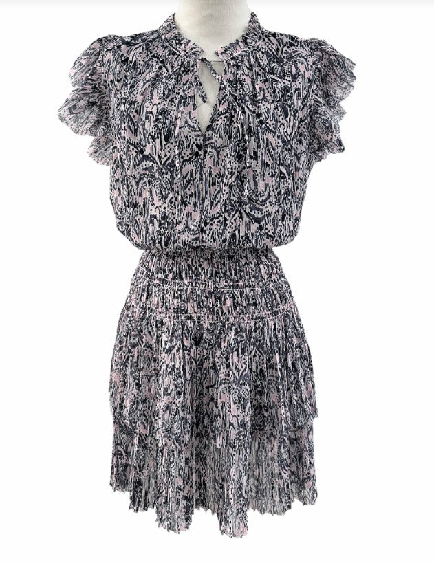 Light Pink Multi Pia Dress