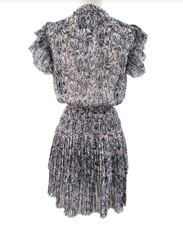Light Pink Multi Pia Dress