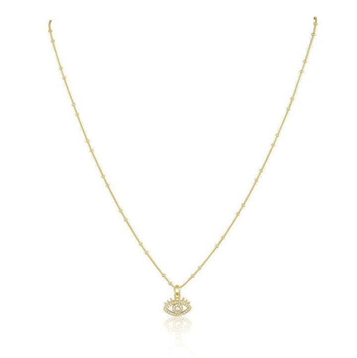 Pippa Evil Eye Necklace - Jaffi's