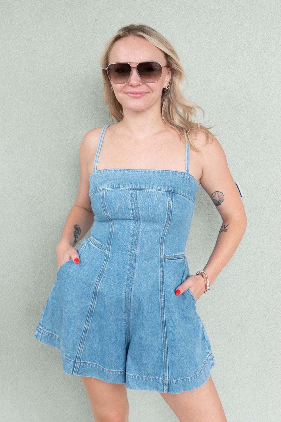 Pippa Romper - Sun Valley - Jaffi's
