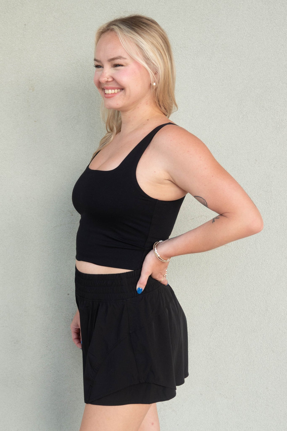 Poly Micro Short - Black - Jaffi's