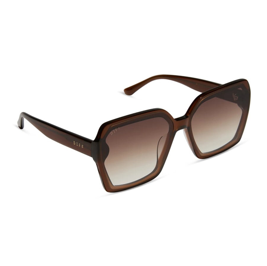 Presley Sunglasses - Whiskey + Brown Gradient