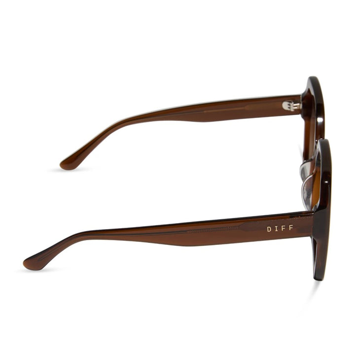 Presley Sunglasses - Whiskey + Brown Gradient