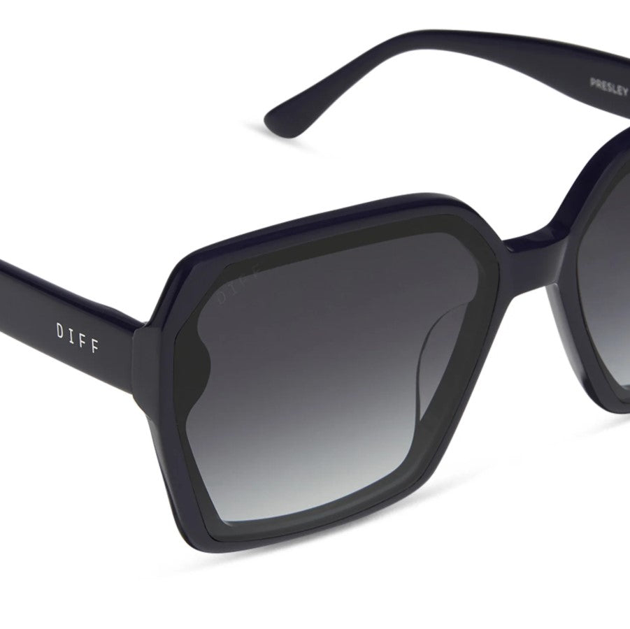 Presley Sunglasses - Royal + Grey Gradient