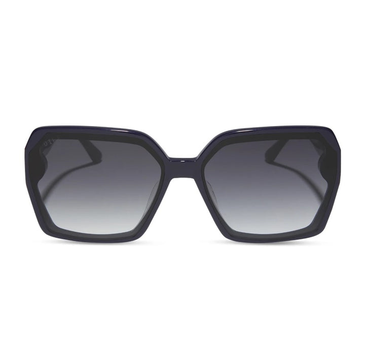 Presley Sunglasses - Royal + Grey Gradient