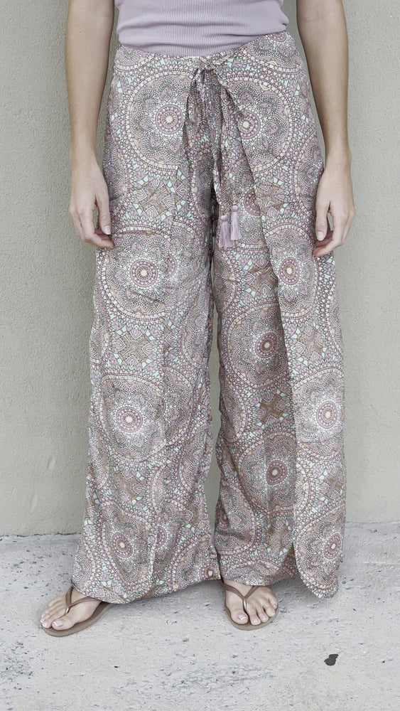 
                  
                    Load and play video in Gallery viewer, Faux Wrap Pant
                  
                