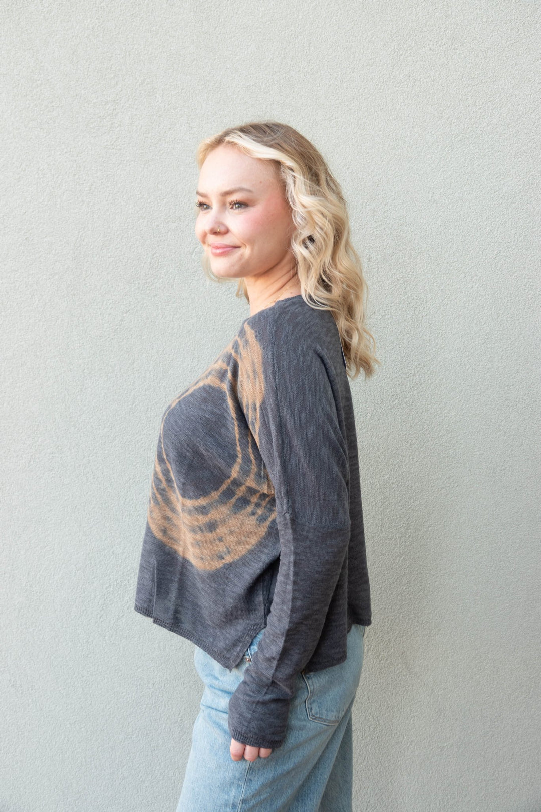 Primal Knit Sweater - Acorn Tie Dye - Jaffi&