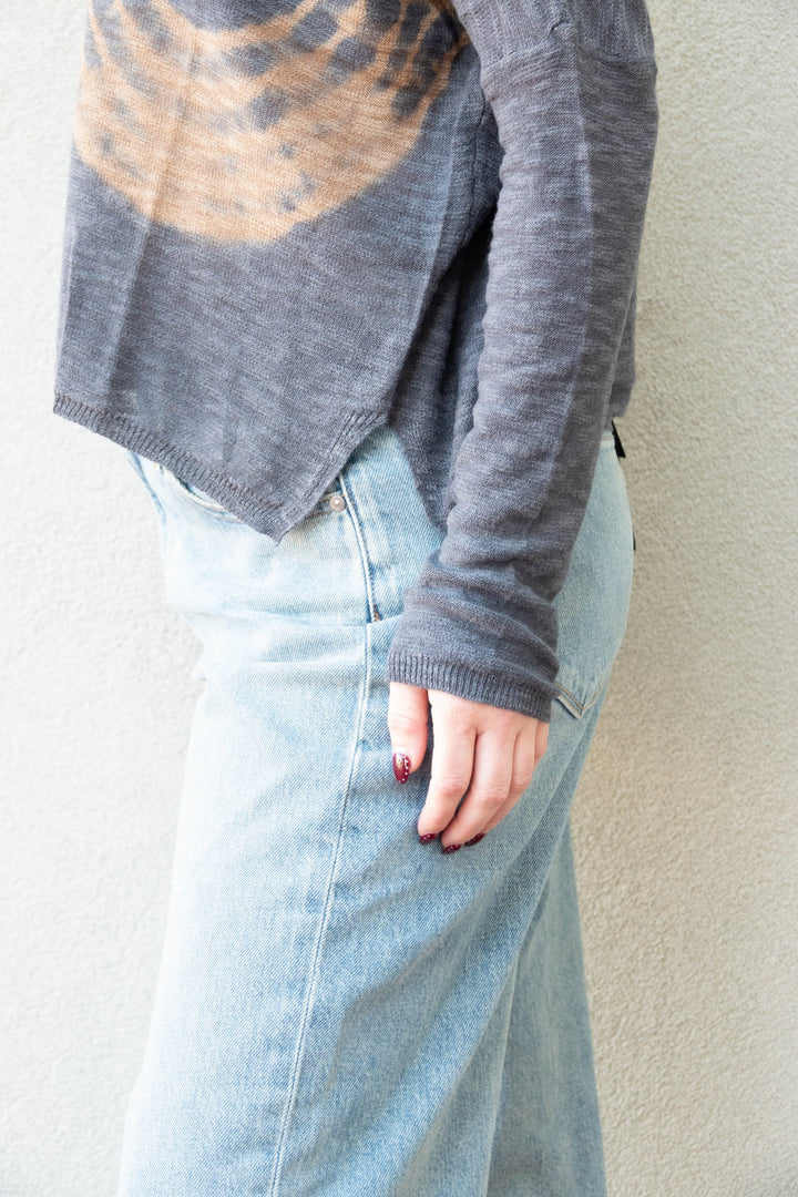Primal Knit Sweater - Acorn Tie Dye - Jaffi&