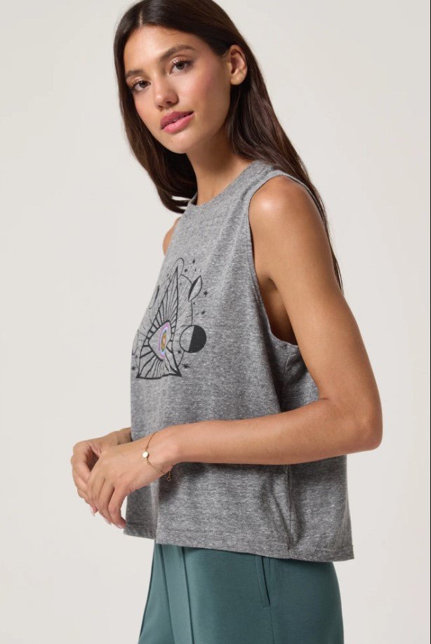 Prism Light Vibe Tank - Heather Grey - Jaffi&