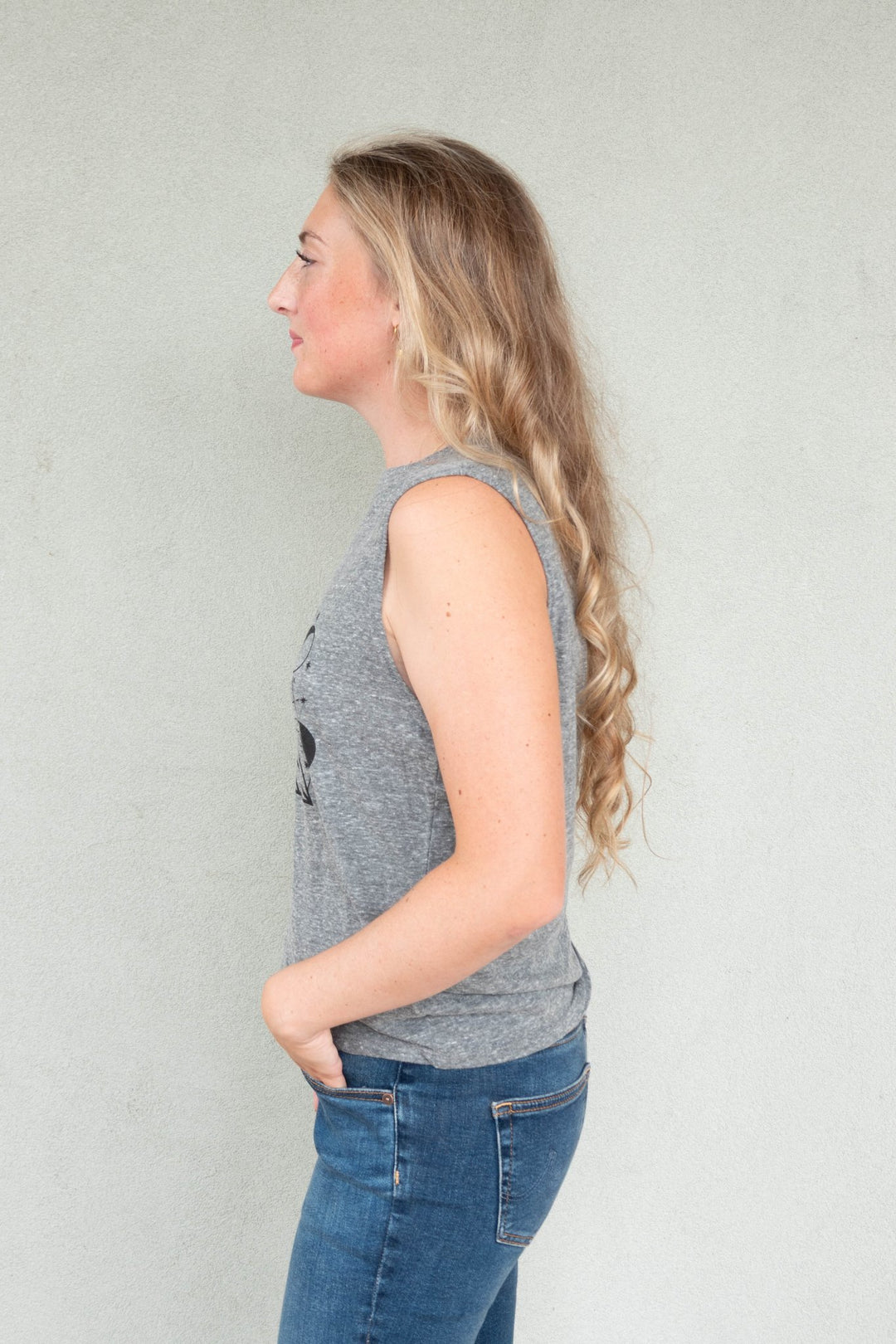Prism Light Vibe Tank - Heather Grey - Jaffi&