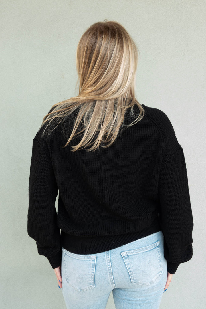 Priya Cardigan - Black - Jaffi&
