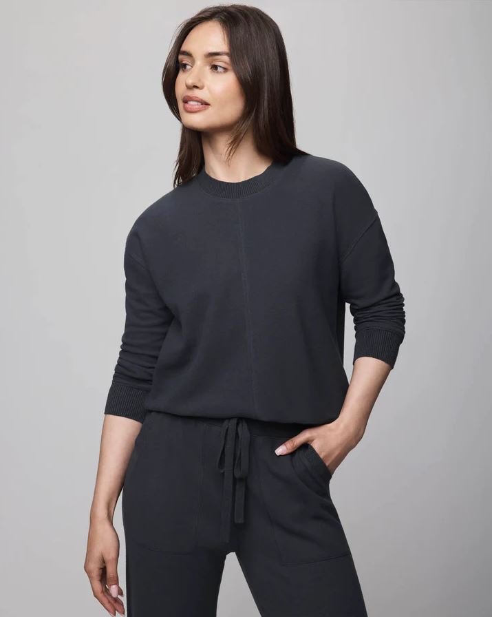 Winslow Crew Neck Pullover - Lead