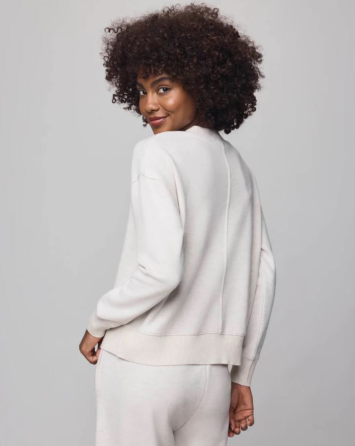 Winslow Crew Neck Pullover - Pale Oak Heather
