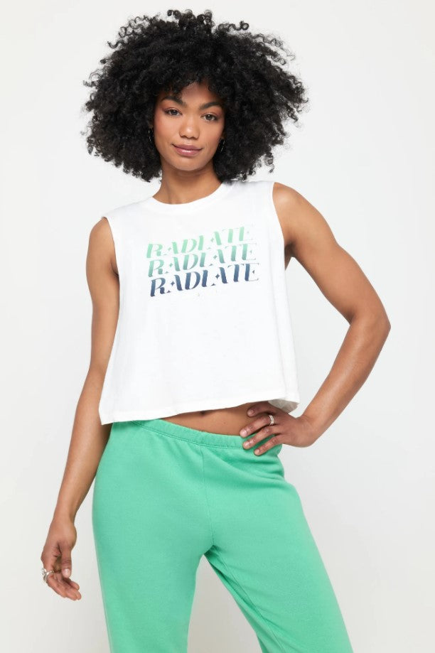 Fan Radiate Callie Crop Tank