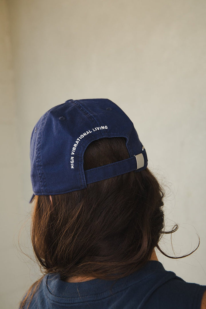 Raised By Waves Dad Cap - Indigo - Jaffi's
