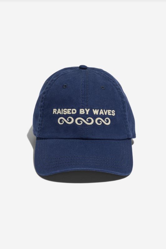 Raised By Waves Dad Cap - Indigo - Jaffi's