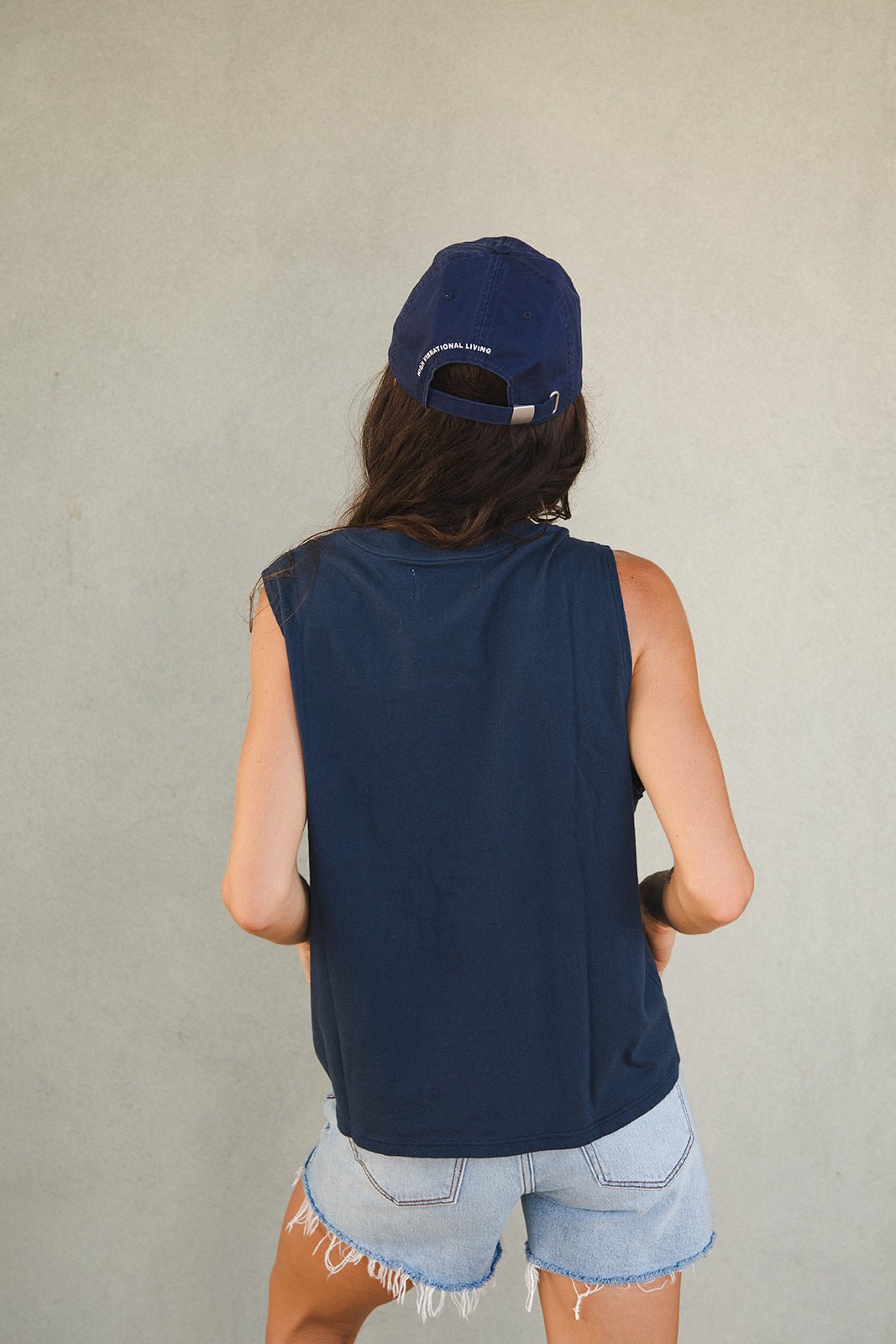 Raised by Waves Vibe Tank - Indigo - Jaffi's