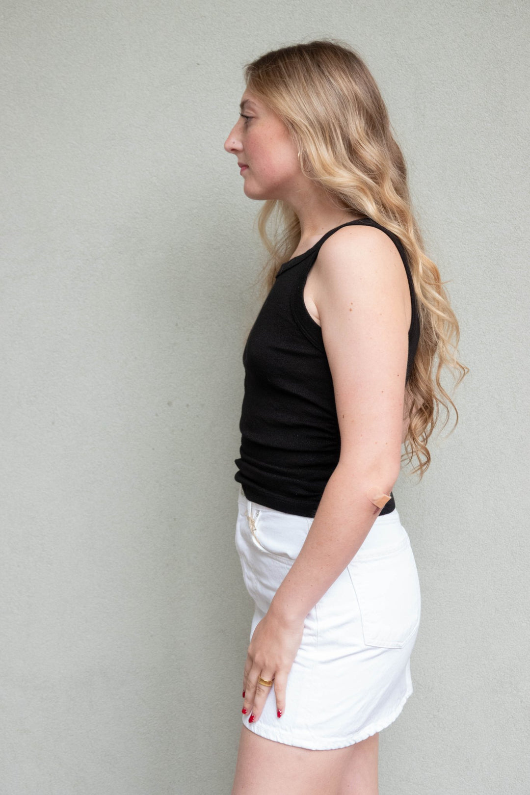 Ramona Mini Skirt - Soft White - Jaffi's