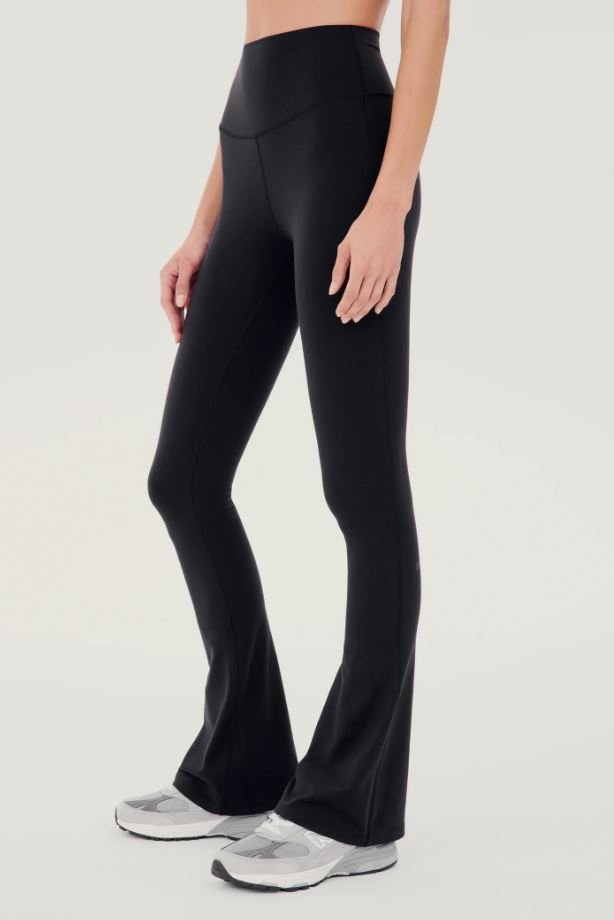 Raquel High Waist 30" Flare - Black - Jaffi's