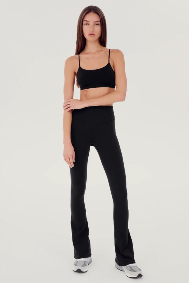 Raquel High Waist 30" Flare - Black - Jaffi's