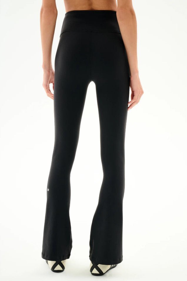 Raquel High Waist 30" Supplex Flare - Black/Creme - Jaffi&