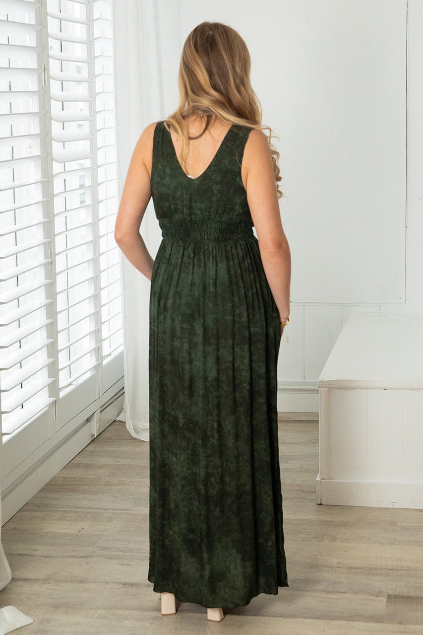 Rayna Maxi Dress - TD Hazy Sage - Jaffi's
