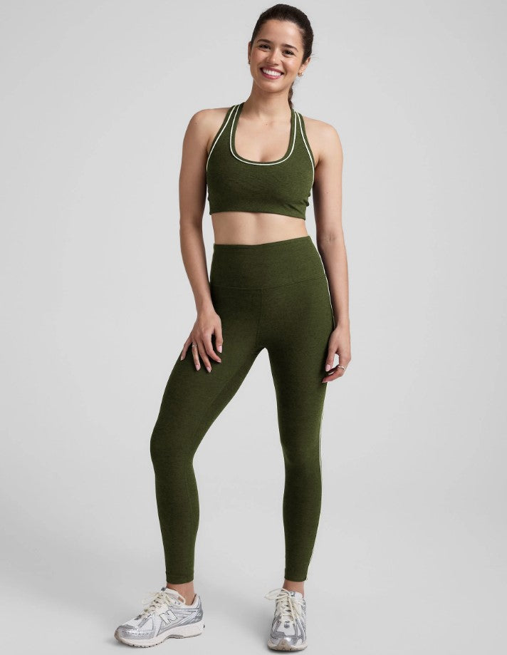 Spacedye Ready Bra - Army Green Heather