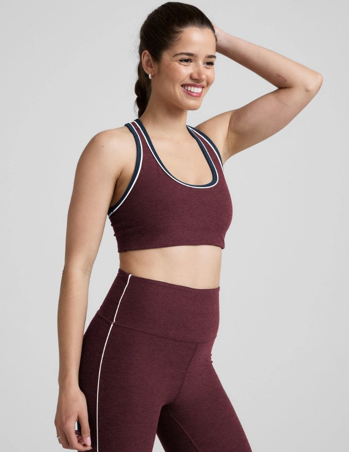 Spacedye Ready Bra - Midnight Burgundy Heather